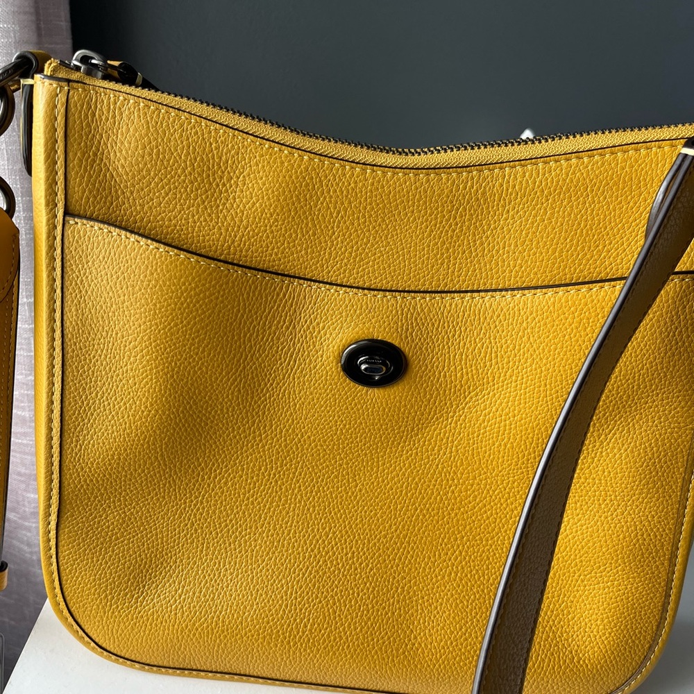 Coach leather crossbody